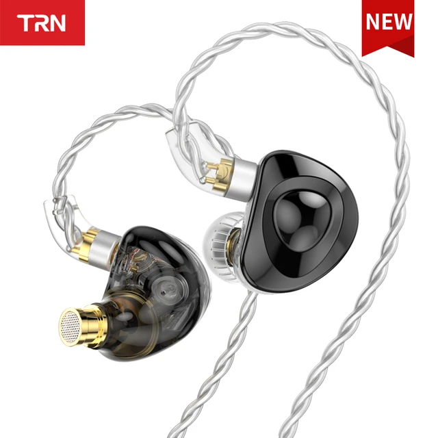 TRN-Écouteurs avec interrupteurs de réglage, casque HIFI, aimant pour  touristes, pilote dynamique, annulation, nouveauté, MT1 MAX