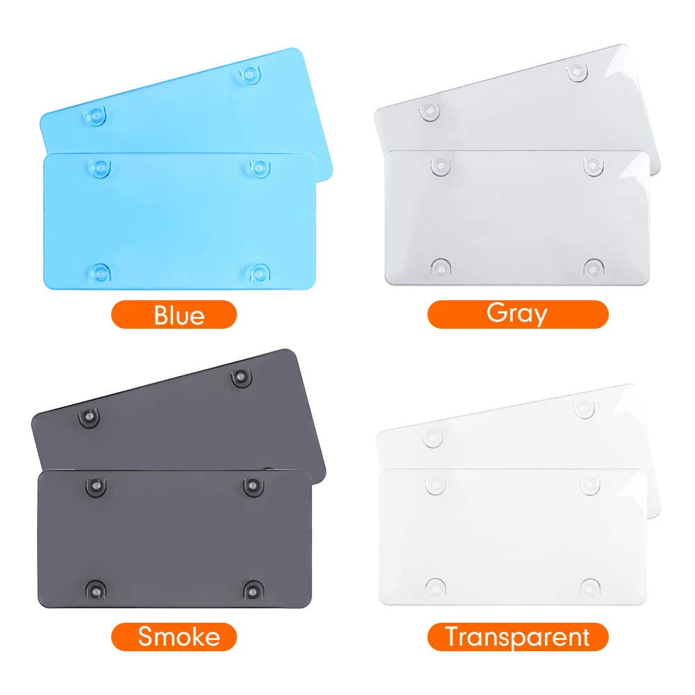 Multi color optional One Pair American License Plate Cover Design Novelty Plate Covers Frame Covers water proof