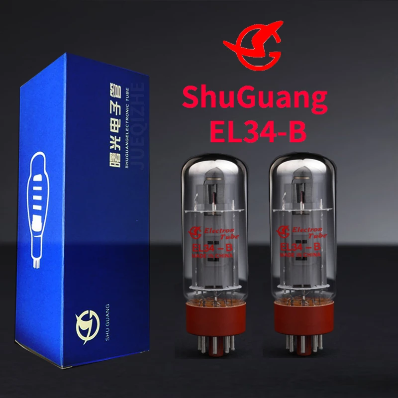 EL34-B ShuGuang Vacuum Tube Replaces 6CA7 EL34B 6P3P 5881 6550 KT88 EL34M EL34 Tube HIFI Audio Amplifier Class D Amplifier linlai kt88 d kt88 t hifi kt88 tube replaces 6550 kt88 vacuum tube amplifier hifi audio amp original genuine exact match