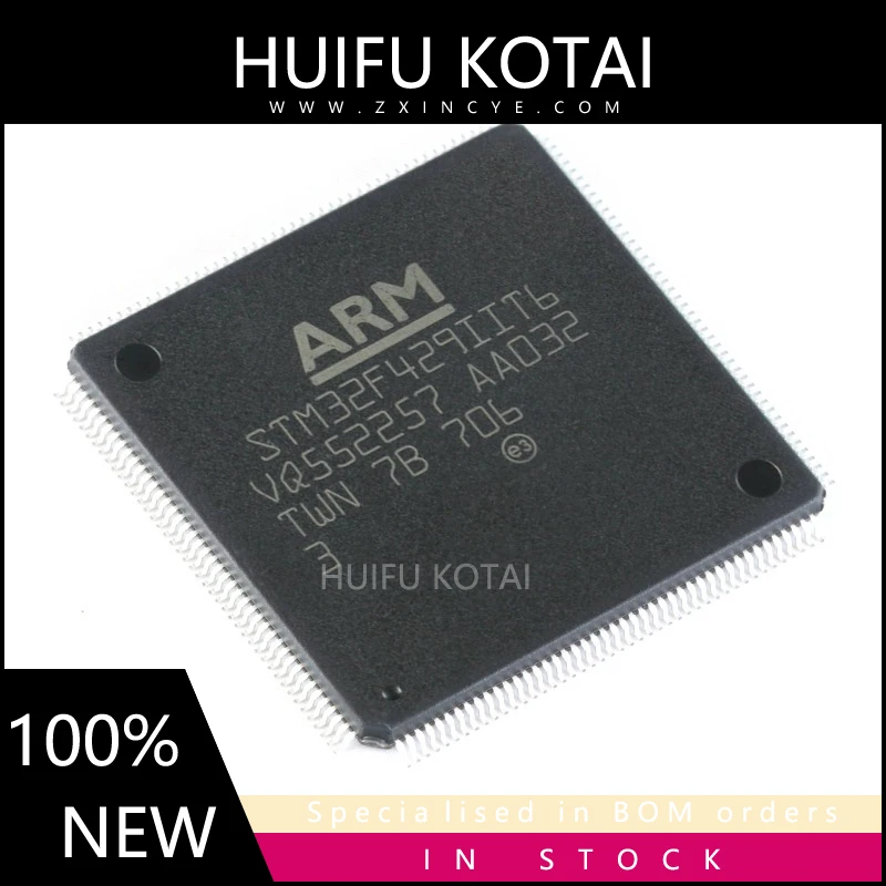 

1 шт. STM32F429IIT6 QFP176 Новые Товары в наличии