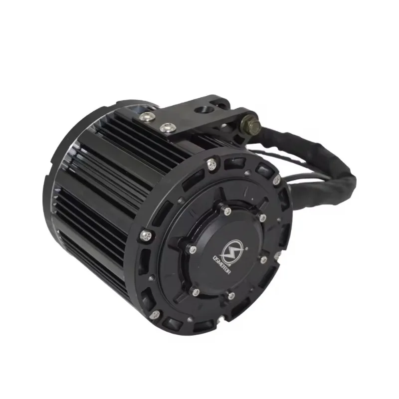

138 3kw V1 Mid Drive Motor 72V 100KPH Belt Type And Sprocket Type For E-Dirt Bike/E-Scooter