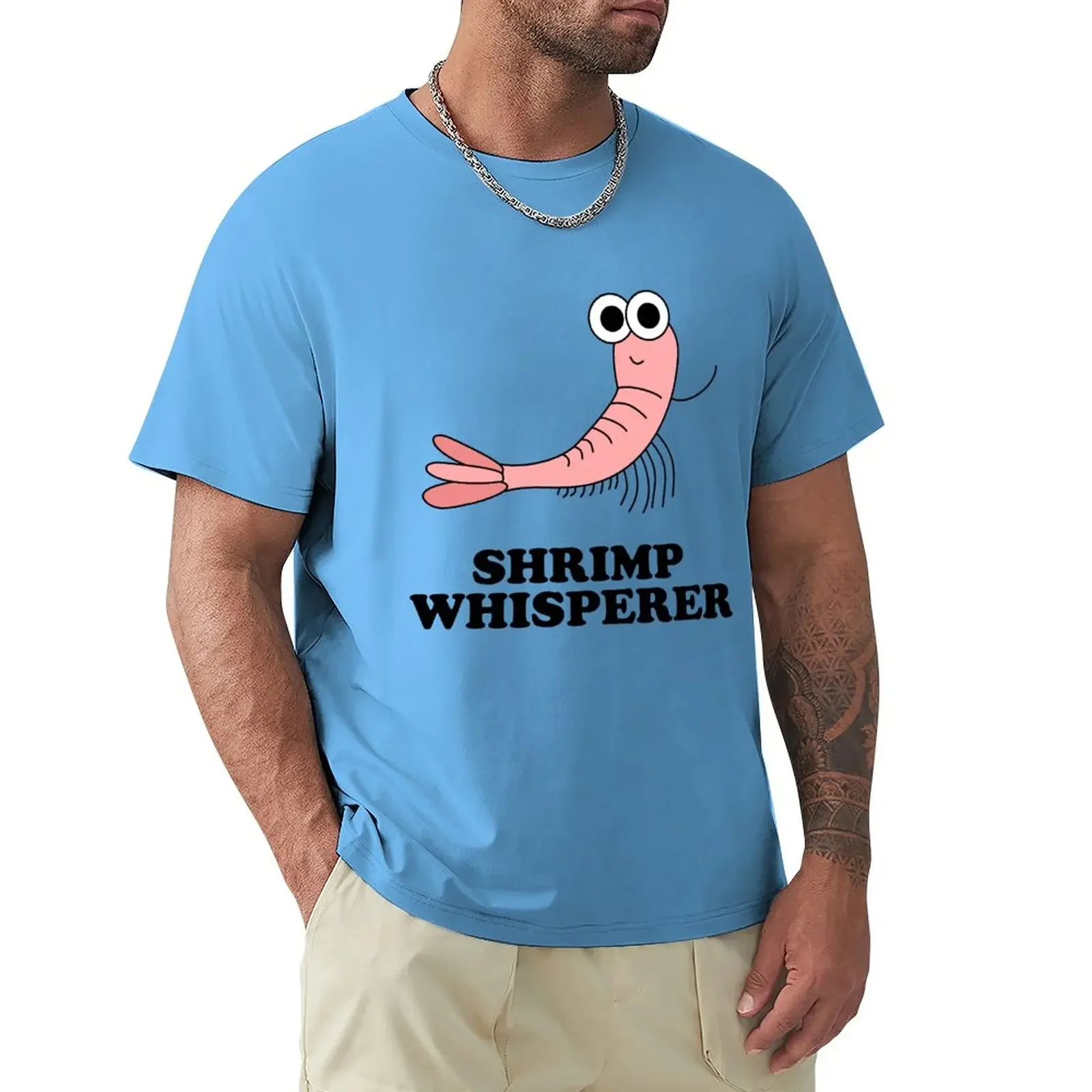

Shrimp Whisperer T-Shirt Aesthetic clothing plain mens tall t shirts