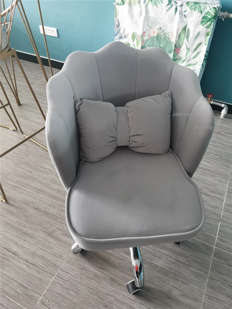 Description Picture 3 of itemModern Swivel Student Office Chairs Leisure Bedroom Nordic Computer Office Chairs Backrest Armchair Sillon Oficina Furniture WZ