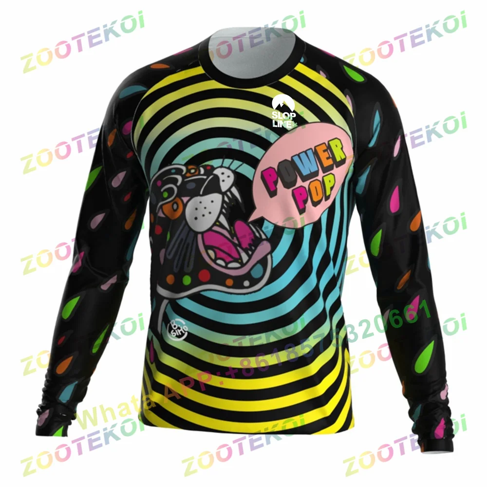 thumbnail image 1 of Slopline B.simo 2023 Camiseta de ciclismo y motocross para hombre, camiseta de secado rápido para descenso de montaña, camiseta transpirable para motocross y bicicleta de montaña Dh, 1 of 5