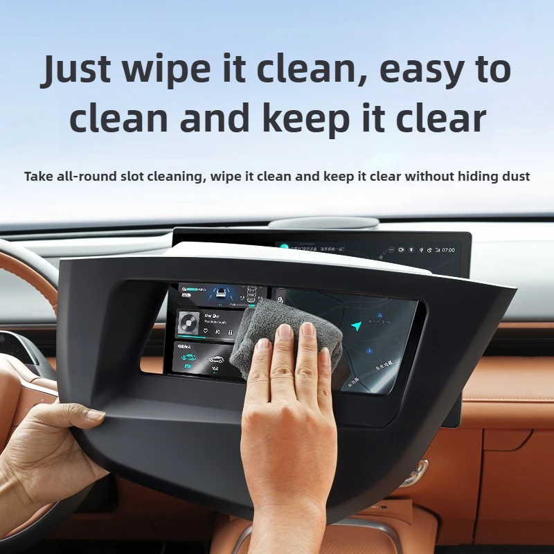 For Changan Deepal S07/S7 Car Head-up Display Protective Cover HD Glass Hud Display Reflective Screen Frame Decoration Cover detail image 2