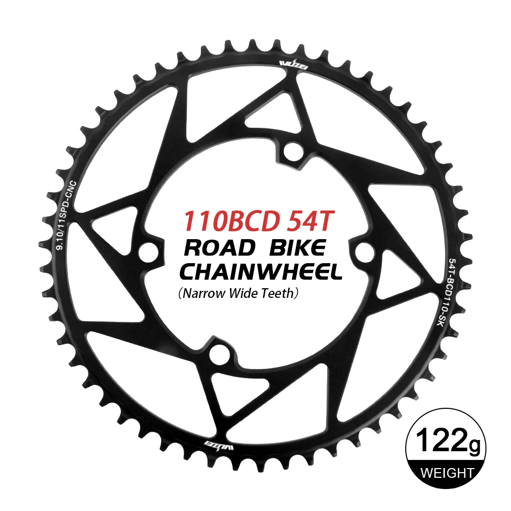 WUZEI ロードバイクチェーンリング 110 BCD スプロケット 4 ボルト