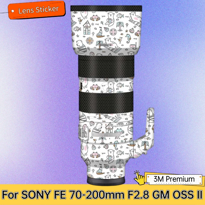 

Для SONY FE 70-200 мм F2.8 GM OSS II наклейка на рассеиватель защитная пленка наклейка против царапин защитное покрытие SEL70200GM2 70-200/2.8GM