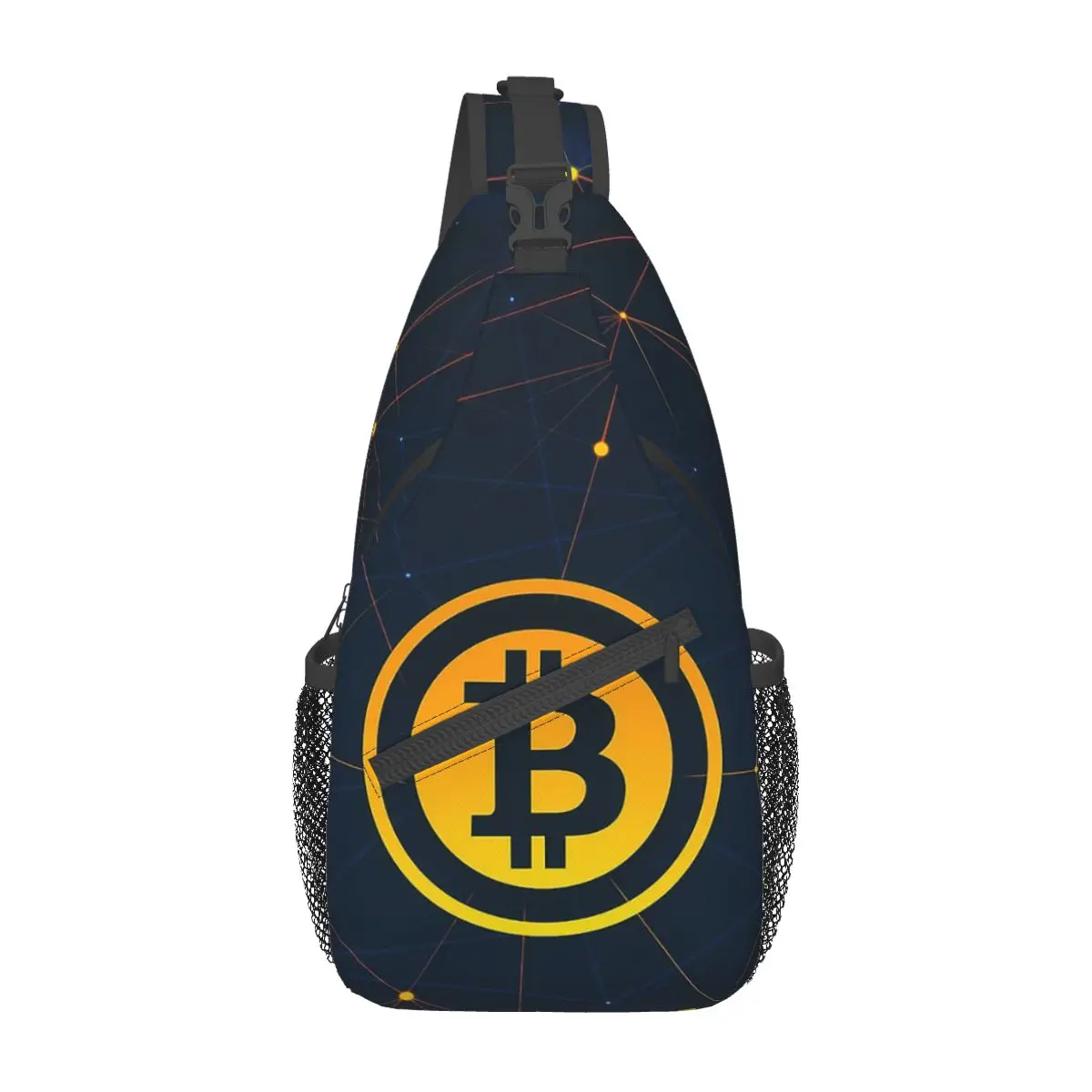 

Bitcoin Crypto Ethereum Crossbody Sling Bags Men Women Chest Bag Btc Blockchain Shoulder Backpack Daypack Hiking Outdoor Camping