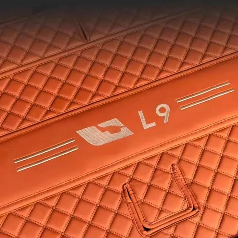 Li Lixiang L9 2022-2024 용 자동차 트렁크 라이너 매트, 바닥 트레이 뒷좌석 등받이 패드, 자동차 인테리어 액세서리