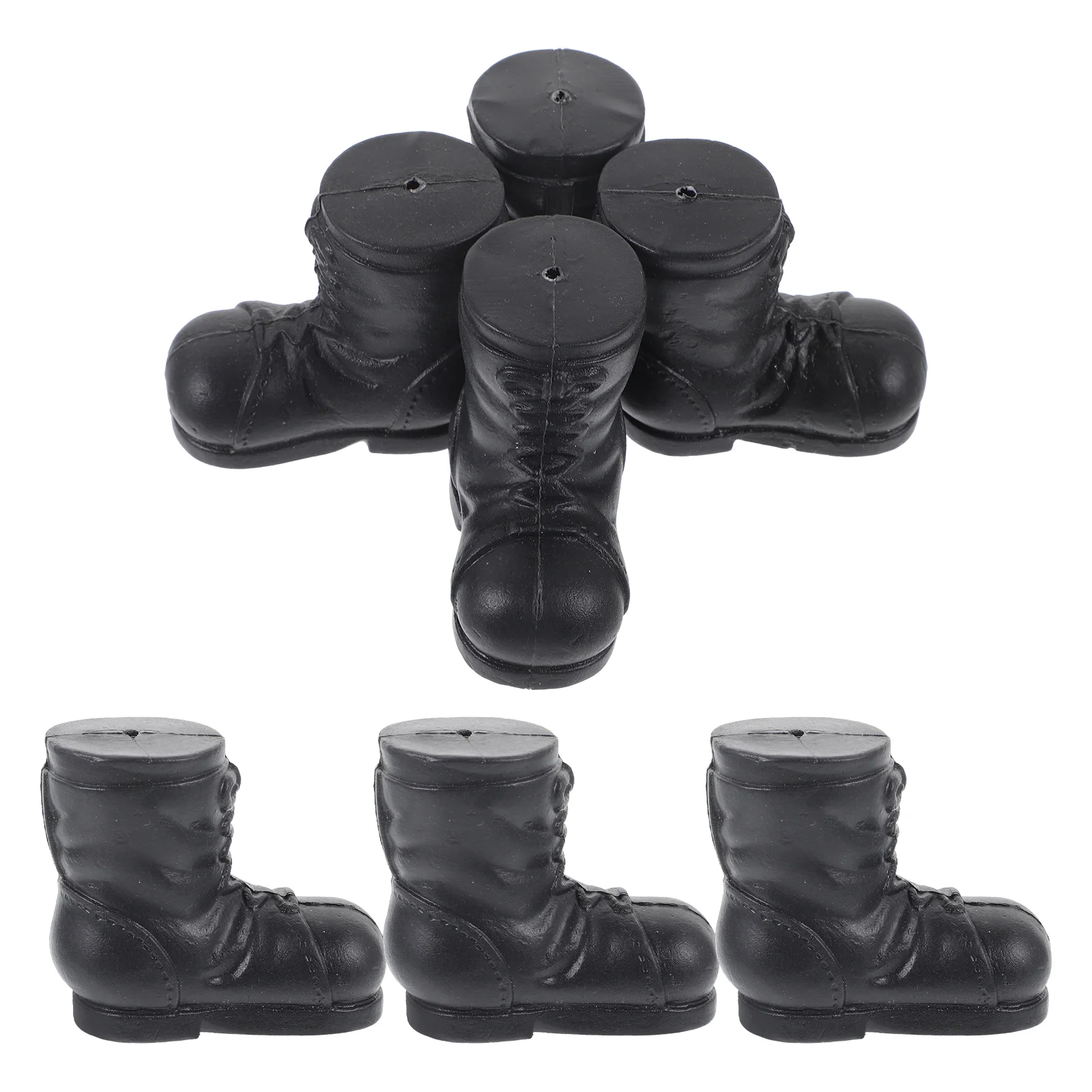 

10 Pcs Santa Claus Decor Party Favors Childrens Toys Boots Prop Models Accessories