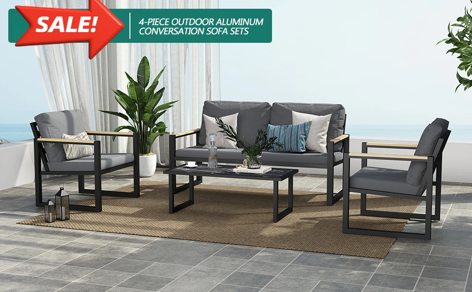 4-Piece Patio Furniture Set