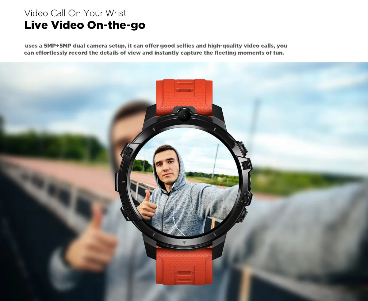 New version THOR SIM Card Waterproof Smart Watch men women