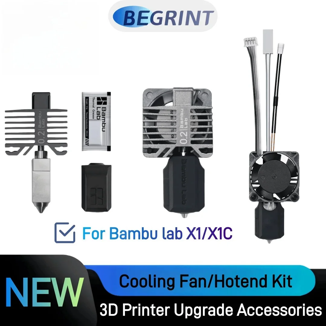 Bambu Lab - X1C - Ventilateur de Tête d'Extrusion (Cooling Fan for Hotend) main image 1