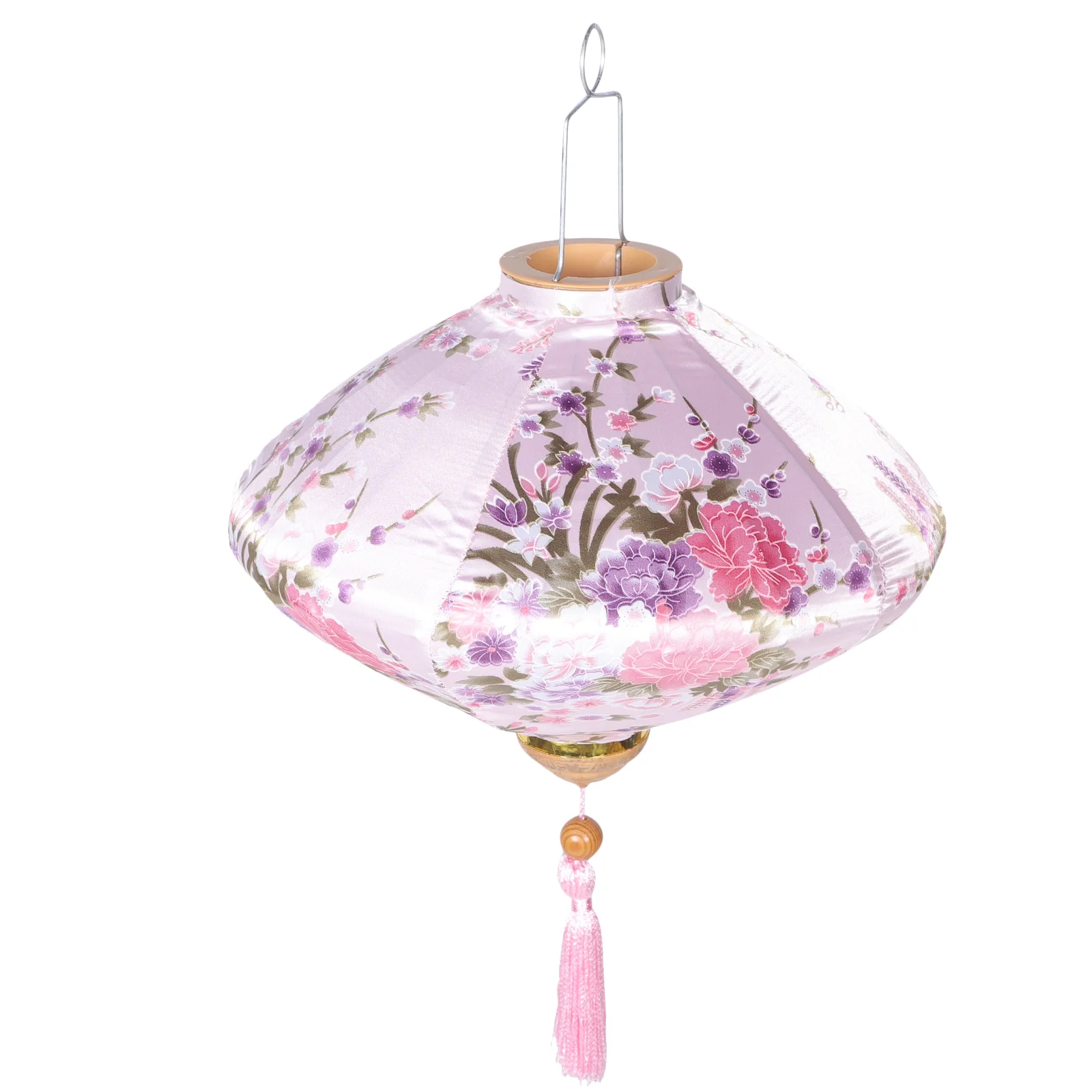 

Вьетнамский подвесной японский декор с цветочным узором шелковая Свадебная винтажная азиатская Складная Праздничная кисточка для дома и улицы