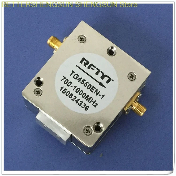 

700-1000MHz broadband coaxial SMA joint one-way transmission function ferrite RF isolator