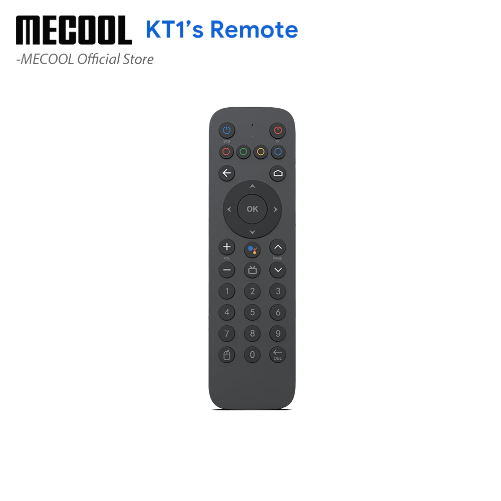 Controle Remoto Original bt Controle por Voz para Android 10.0 tv Box Mecol Kt1 Mecool-v03