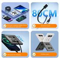Universal Smart Socket With Charging line 20W Fast Charge USB C Port PC Power Wall Panel,Mobile phone charging Type C Outlet - Image 5