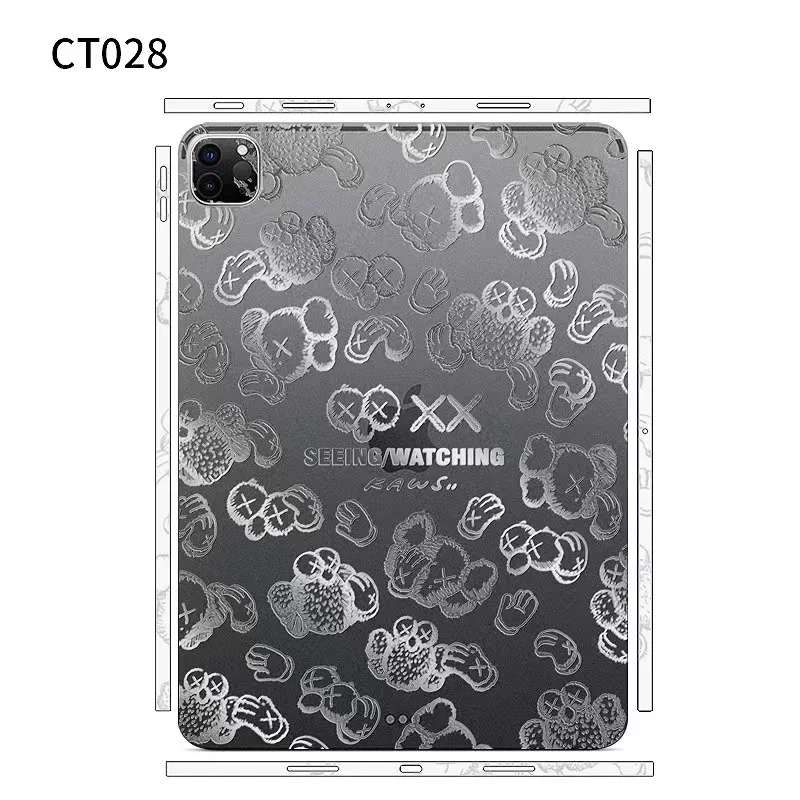 Clear Matte Dragon Film for iPad Pro 2021 2020 2018 12.9 11 Air 4 Mini 6 Case Back Cover Decal Skin Protector Sticker