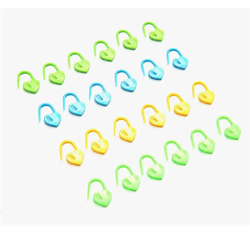 20/50 Pack Knitting Tools Small Buckle Plastic Buckle Pin Marker Buckle Marker Pin Anti-Unlock Buckle Sweater Counter Mark tool chest workbench