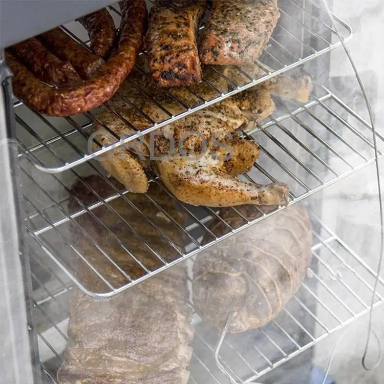 Factory Price Commercial Smoking Oven Sausage Fish Smoking Chamber Machine Meat Smoker Oven Meat Bacon Sausage Smokehouse 6