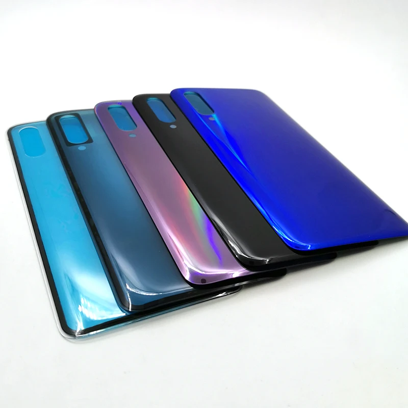

For Xiaomi Mi 9 Mi9 Back Battery Cover 3D Glass Rear Door Housing Cover Replacement for mi 9 mi9 Phone Case + Adhesive Sticker