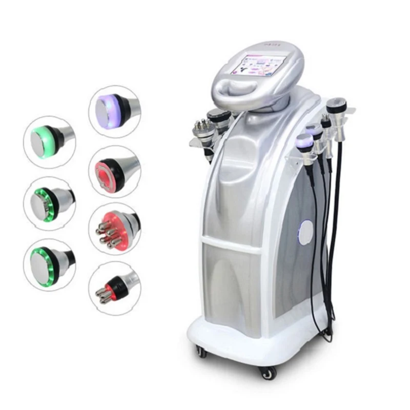 80K Cavitation 7In1 Radio Frequency High Power Body Sculpting Fat Freezing RF Vacuum Ultrasonic Cellulite Removal Beauty Machine