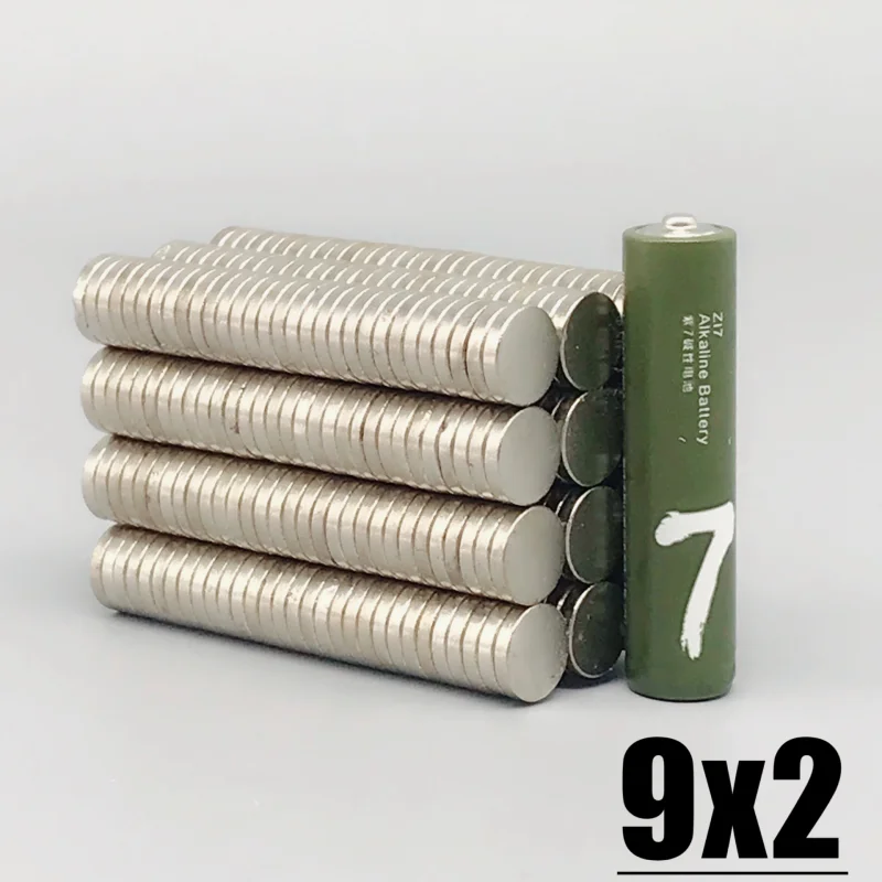 Strong Permanent Magnetic Discs for Home Decor and DIY Crafts (Multiple Quantity Options Available)