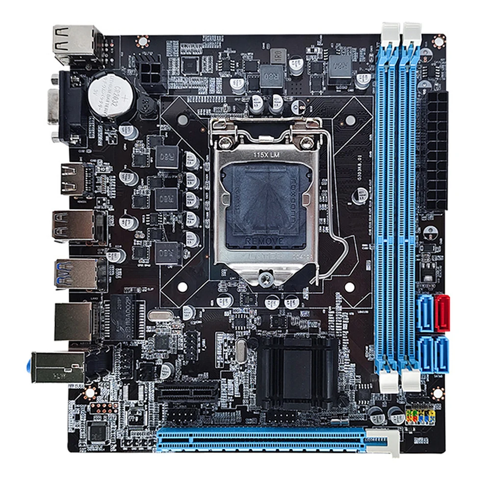 B75 Motherboard LGA1151 16GB M.2 NVME Support 2XDDR4 For 6/7/8Th 14Nm CPU Desktop Computer Motherboard B75 LGA1155 Dual channel