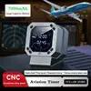 Desktop CNC Simulation Flight Instrument Metal Aviation Sentiment Clock With Timer And Alarm 1