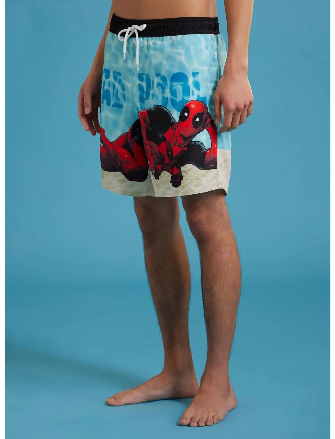 2024/25 Original Summer New Unisex Sports Quick Drying Shorts Vacation Beach Shorts Marvel Deadpool Beach Swim Trunks 3