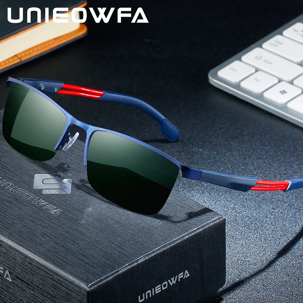 UNIEOWFA Sports Prescription Sunglasses Men Progressive Polarized Sun Glasses Male Multifocal