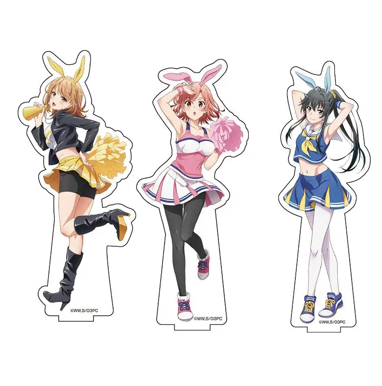 

My Teen Romantic Comedy SNAFU Yukinoshita Yukino Yuigahama Yui Rabbit Ear Ver. Acrylic Figure Stand Figure Stand Model Plate Toy