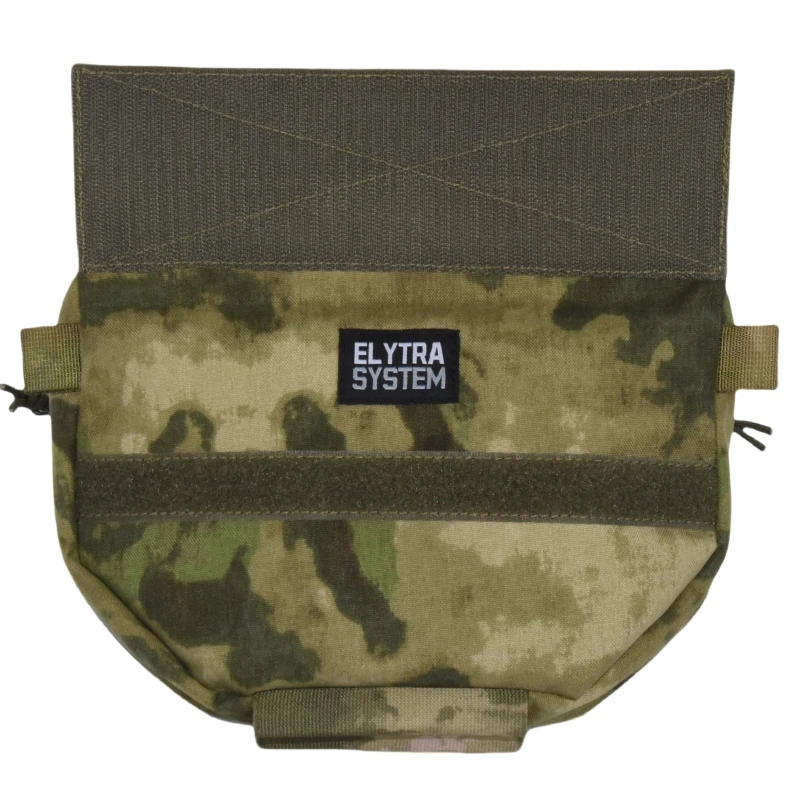 Double Layer Outdoor EDC Pack Men Tactical Molle Waist Pouch Nylon Vest Hang Pouch Fanny Pack Camping Hunting Accessories Bags 2