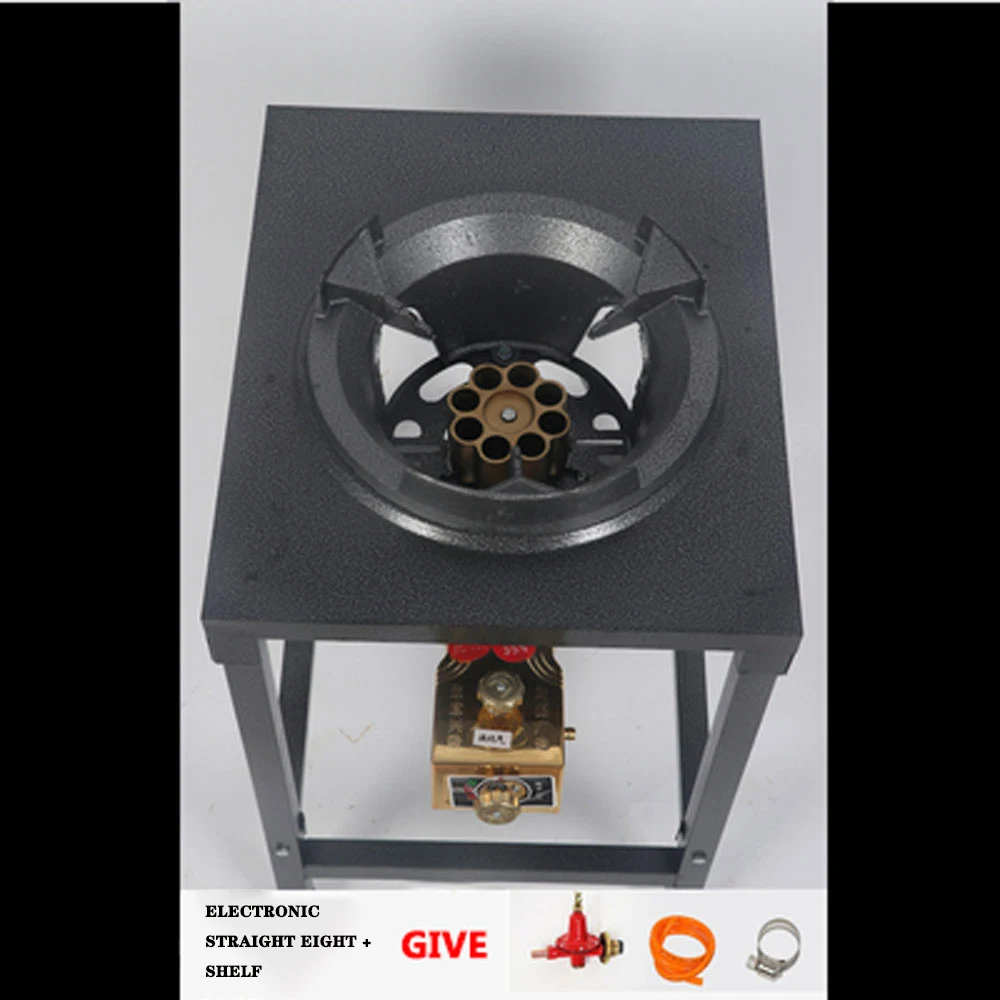 Single Gas Stove Stir Fry Stove Commercial Liquefied Natural Shelf estufa gas quemadores de cocina a gas