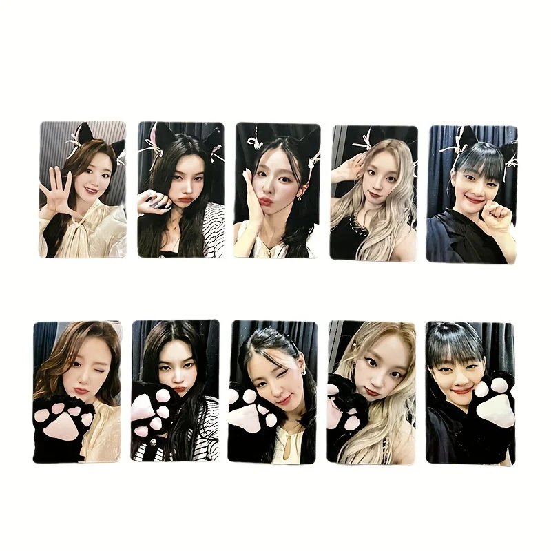 

5 шт./набор, почтовые открытки с фотографией KPOP (G)