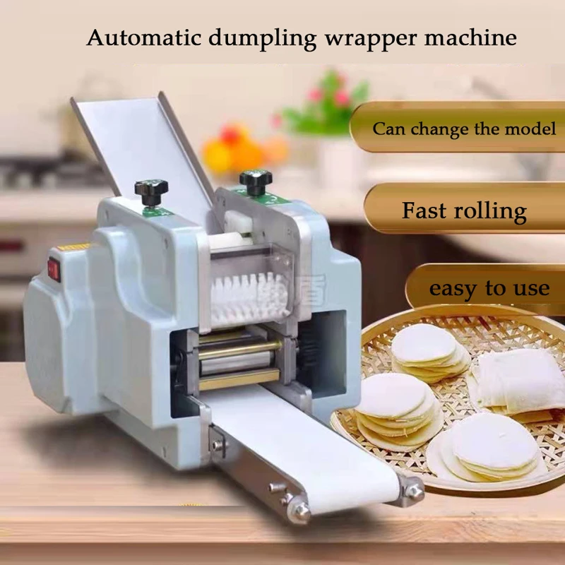 

Wonton Dumpling Wrappers Slicer Machine Rolling Pressing Pastas Commercial Home Wrapping Maker 110V Dumpling Wrapper Maker