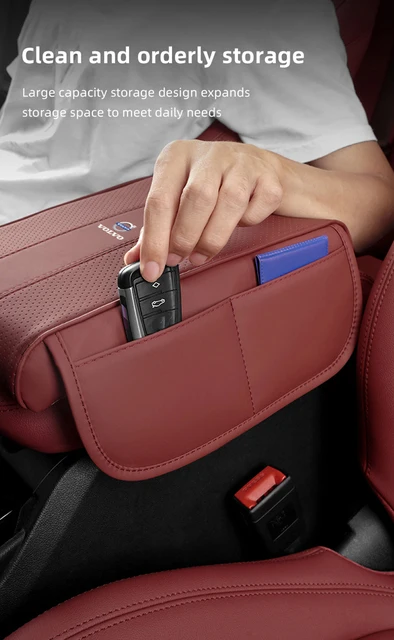 Volvo Armlehnen Polster - Wasserdichte Mittelkonsole Abdeckung Für XC40 XC60 XC90