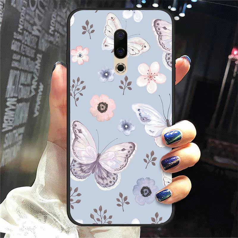 For Meizu 16Xs Case Silicone Cases For Meizu 16 Plus 16X 16Plus Cover Soft TPU Back Covers Bumpers Luxury Fashion cases for meizu back Cases For Meizu