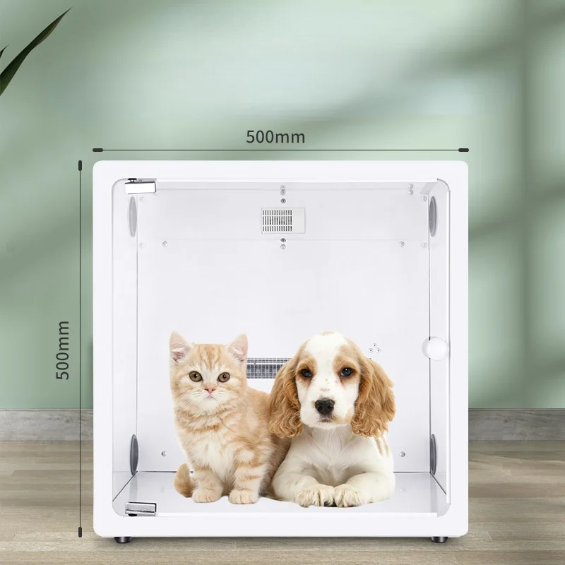 

Fully Automatic Pet Cat Hair Drying Box Vertical Quiet Intelligent Large Pet Dryer Grooming Blower Machine Accessories Secadores