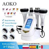 AOKO 4 en 1 Machine de Massage sous vide par Cavitation ultrasonique Anti-cellulite façonnage du corps Lifting du visage raffermissement de la peau dispositif de beauté 1