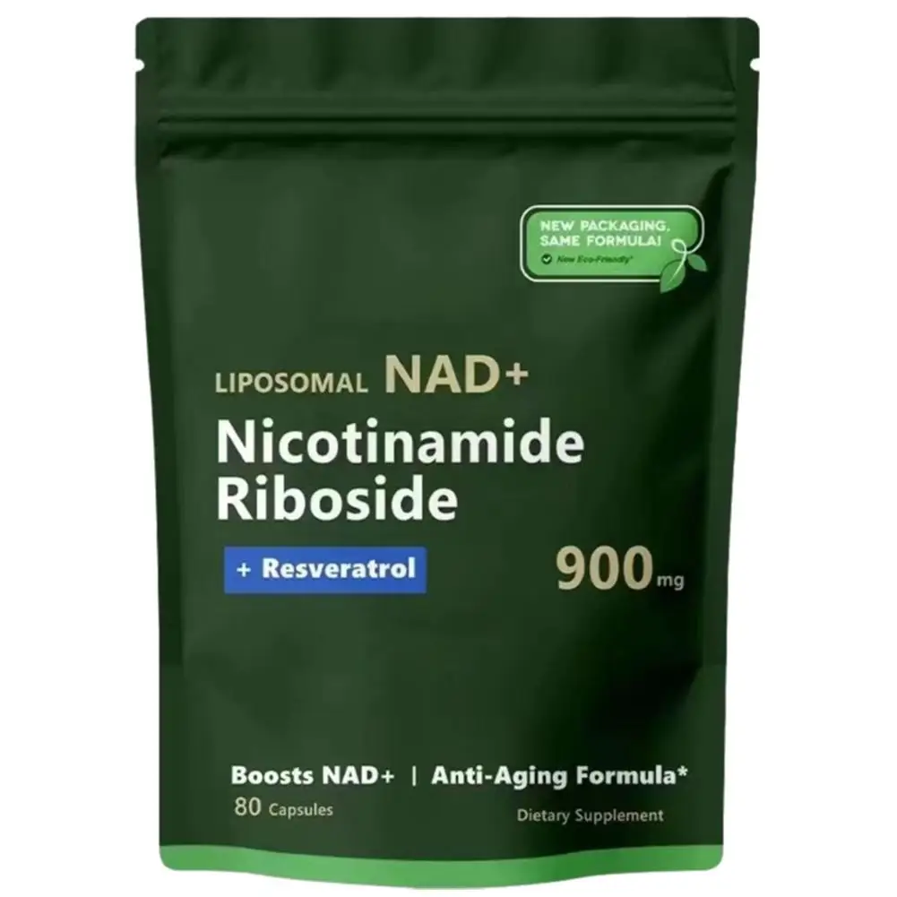 5Bags NAD+ Supplement Liposomal Nicotinamide Riboside 900mg Resveratrol