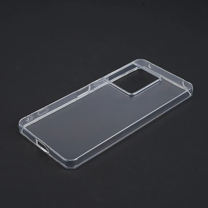 Clear Transparent Soft TPU Silicone Phone Case - Matte Shell Back Cover