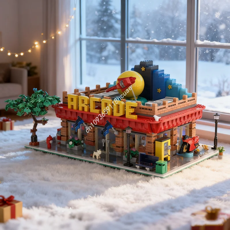 2321pcs MOC City Arcade Modulared Model Building Blocks Architecture ...