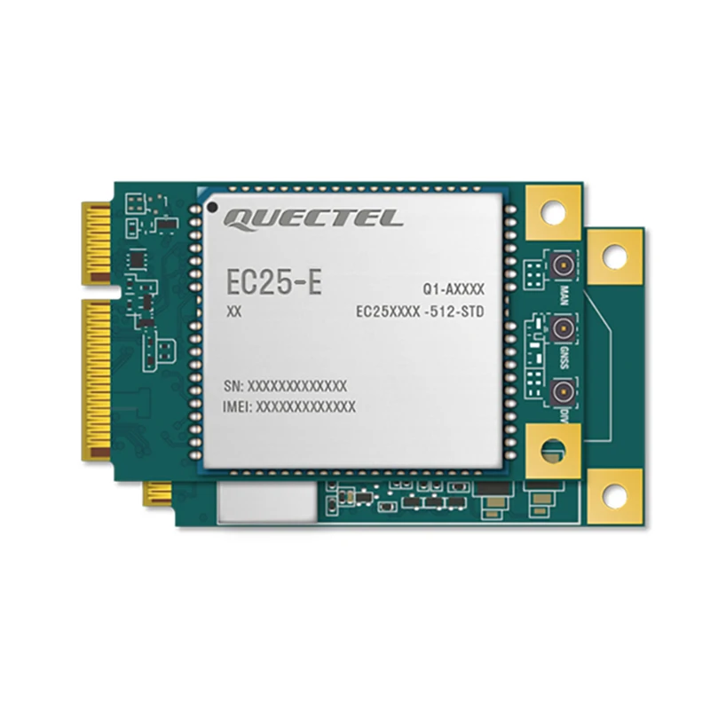 

Quectel EC25 EC25-E Mini Pcie LTE Cat4 module B1/B3/B5/B7/B8/B20/B38/B40/B41 4G for Europe EMEA/South Korea/ Thailand/India