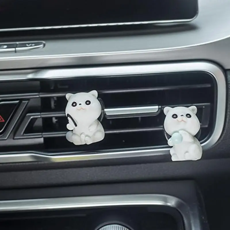 Vent Clips Lufterfrischer Nette Katze Auto Vent Lufterfrischer Clips Auf  Auto Air Outlet Nette Katze Form Auto Vent lufterfrischer Vent Clips