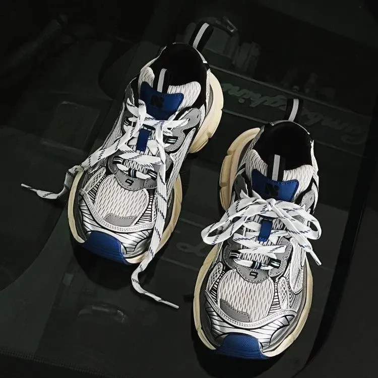 La Nuova Piattaforma Di Papà Ha Elevato Le Scarpe Casual Sportive Retrò Stringate Vulcanizzate 2024 Zapatillas De Deporte Alexander Mcqueen Sneakers