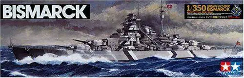 

TAMIYA 78013 1/350 WWII German Bismarck Battleship War Ship Model Kit