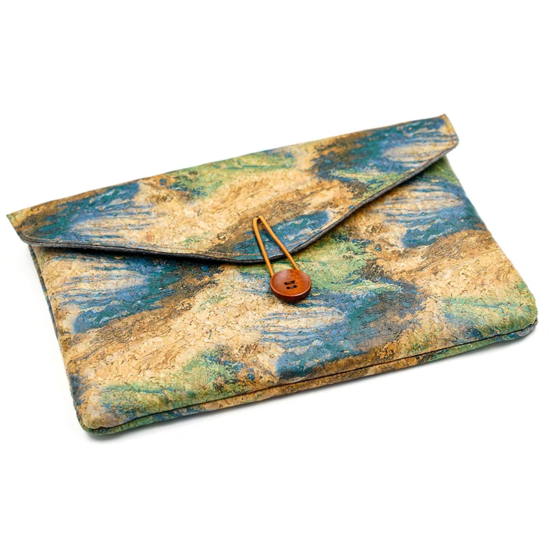 Eco-Friendly Cork Cloth Laptop and Tablet Sleeve