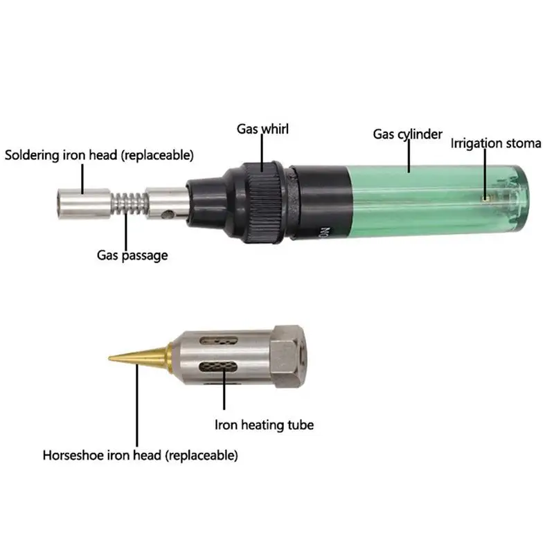 

Welding Tool Kit Adjustable Temperature Welding Tool Soldering Iron No Electricity Required For Equipment Repair Electrical