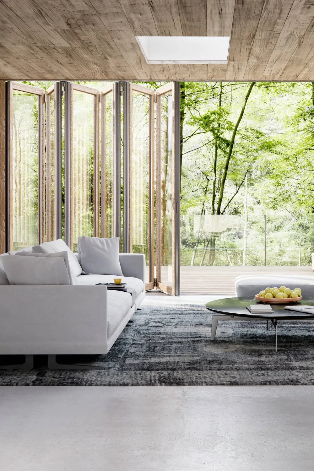 Bifold Doors Aluminum Framed Tempered Glass Sliding Folding Door House Used Aluminium Profile Patio Accordion Door